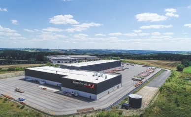 The Luxembourg site with a surface of 36,250 m² is the technology centre and is responsible for the development. 