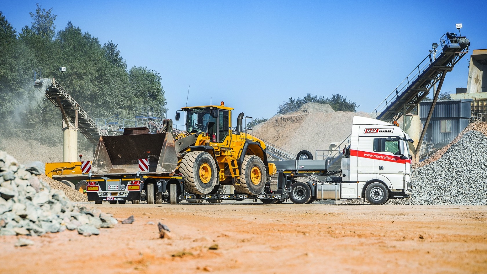 Lowbeds for higher loads