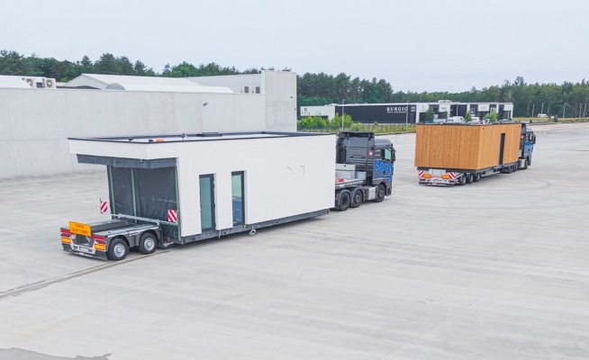 On the road with modular living units