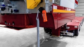 MAX810 semi-trailer as 2+6 axle version